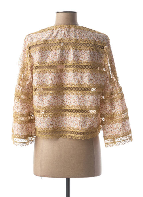 Gilet manches longues beige VALERIE KHALFON pour femme