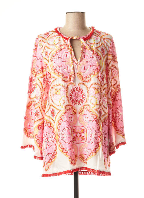 Tunique manches longues rose VALERIE KHALFON femme