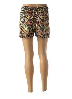 Short taille élastique marron VALERIE KHALFON femme
