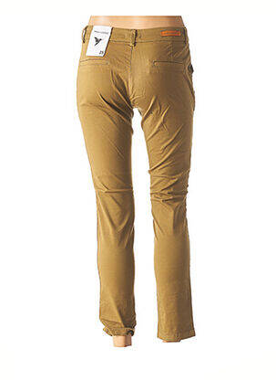 Pantalon slim taille basse taille basse vert RED LEGEND femme