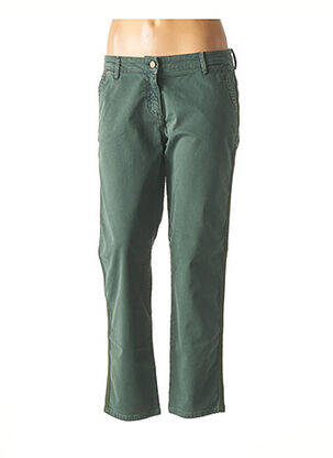 Pantalon slim taille basse taille basse vert RED LEGEND femme