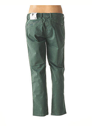 Pantalon slim taille basse taille basse vert RED LEGEND femme