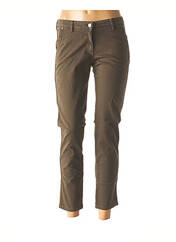 Pantalon slim marron #RED/LEGEND pour femme seconde vue