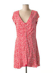 Robe courte rouge ADOREE pour femme seconde vue