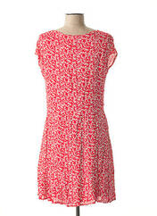 Robe courte rouge ADOREE pour femme seconde vue