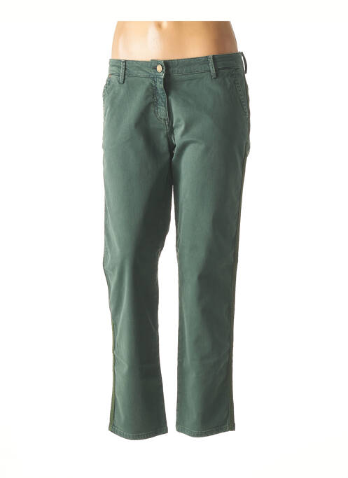 Pantalon slim taille basse taille basse vert RED LEGEND femme