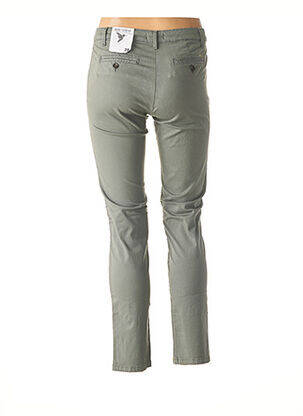 Pantalon chino tissage popeline taille normale gris RED LEGEND femme