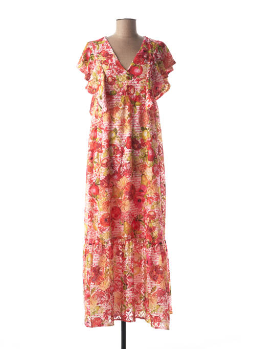 Robe longue rouge ROSALITA MC GEE pour femme