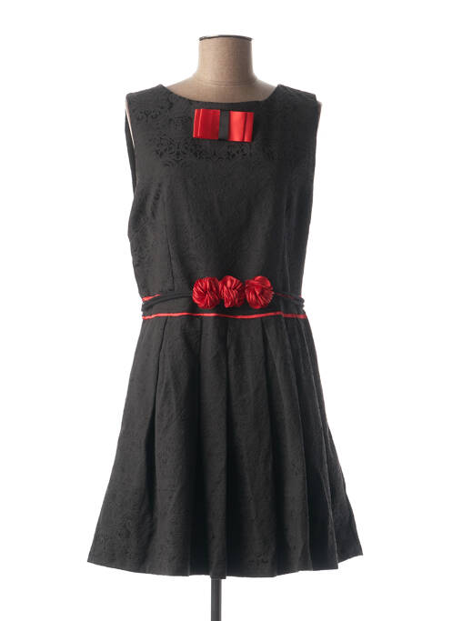 Robe mi-longue noir ROSALITA MC GEE pour femme