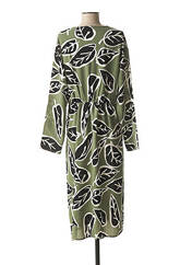 Robe mi-longue vert BISCOTE pour femme seconde vue