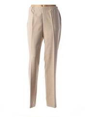 Pantalon slim beige GUY DUBOUIS pour femme seconde vue
