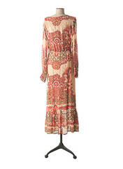 Robe longue rose CREAM pour femme seconde vue