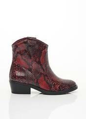 Bottines/Boots rouge MARIA JAEN pour femme seconde vue
