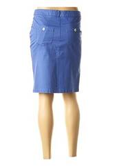 Jupe mi-longue bleu FELINO pour femme seconde vue