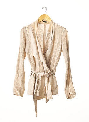 Veste casual coupe cintrée beige JOSEPH femme
