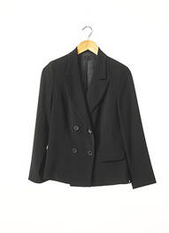 Blazer coupe cintrée noir KATHLEEN MADDEN femme