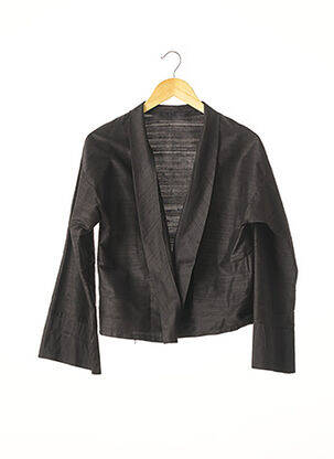 Gilet manches longues manches longues noir ANTOINE & LILI femme