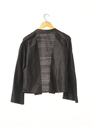 Gilet manches longues manches longues noir ANTOINE & LILI femme