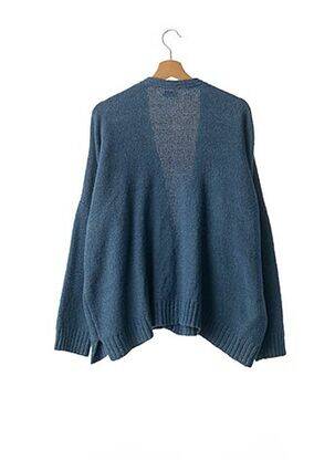 Gilet manches longues fermeture boutonnée sur le devant bleu JOSEPH femme