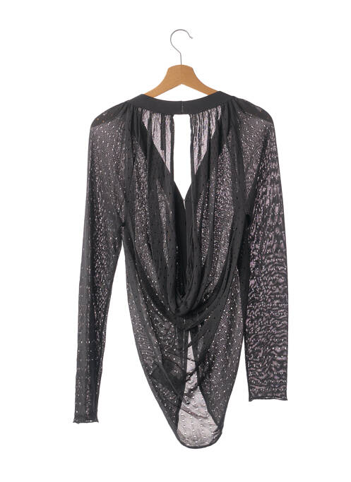 Gilet manches longues gris NUDE pour femme