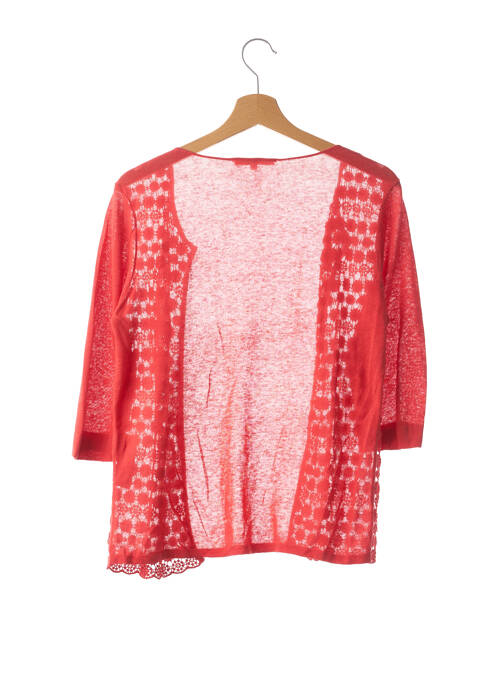 Gilet manches longues rouge MAJE pour femme