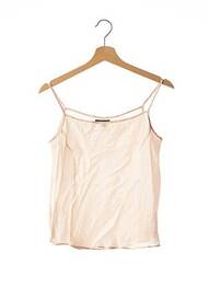 Top col carré fines bretelles rose ANNA BUI GALLERY femme