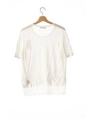 T-shirt blanc SANDRO pour femme seconde vue