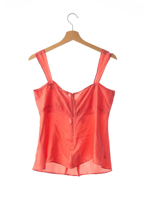 Top orange TARA JARMON pour femme