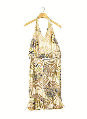 Ensemble jupe coupe cintrée jaune ESPRIT DE FAMILLE femme