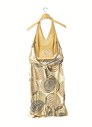 Ensemble jupe coupe cintrée jaune ESPRIT DE FAMILLE femme