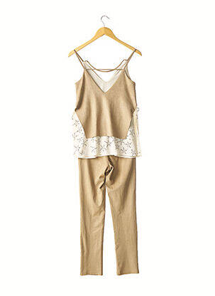 Ensemble pantalon poches beige POUPETTE ST BARTH femme