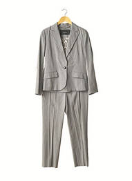 Ensemble pantalon fermeture boutonnée sur le devant gris VOTRE NOM femme
