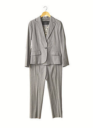 Ensemble pantalon fermeture boutonnée sur le devant gris VOTRE NOM femme