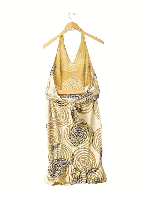 Ensemble jupe jaune ESPRIT DE FAMILLE femme