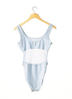 Body col rond sans manche bleu ANTI-FLIRT femme