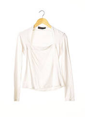T-shirt blanc MARCEL MARONGIU pour femme seconde vue