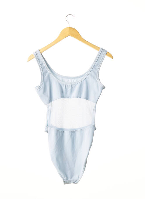 Body stretch sans manche bleu ANTI-FLIRT femme