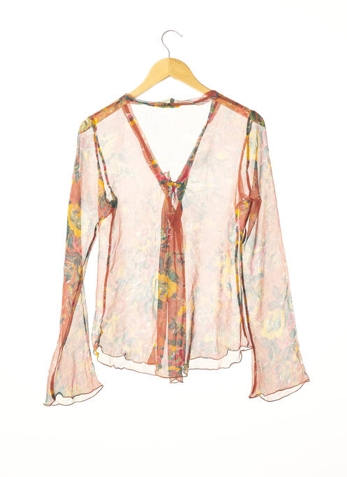 Blouse marron MALIPARMI pour femme