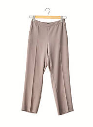 Pantalon 7/8 taille haute taille haute marron IRIE WASH femme