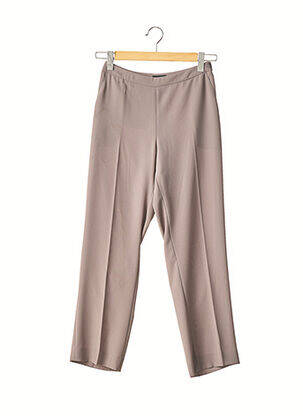 Pantalon 7/8 taille haute taille haute marron IRIE WASH femme