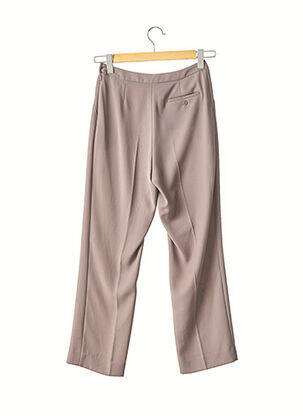 Pantalon 7/8 taille haute taille haute marron IRIE WASH femme