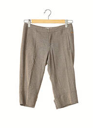 Corsaire stretch taille basse marron THOMAS BURBERRY femme