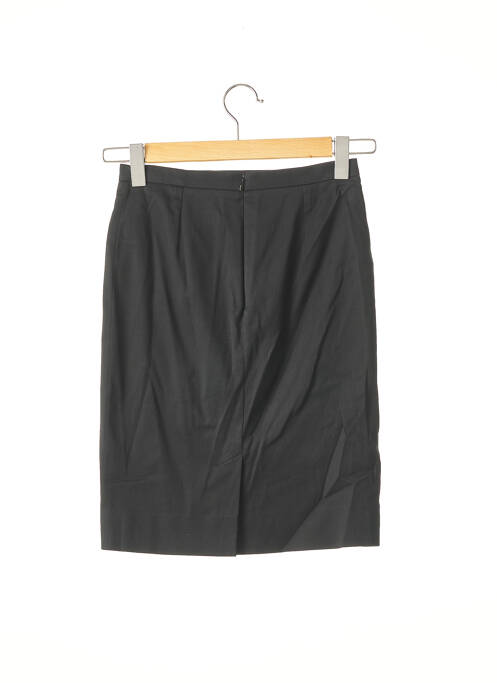 Jupe mi-longue taille à pinces noir AGNES B femme