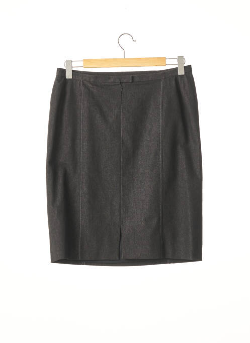 Jupe mi-longue noir LANSAC NEUILLY pour femme