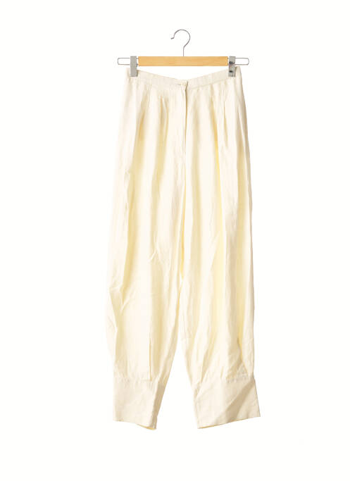 Pantalon 7/8 beige ISSEY MIYAKE pour femme
