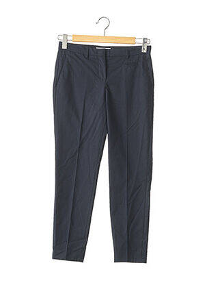 Pantalon 7/8 stretch taille basse bleu FABIANA FILIPPI femme