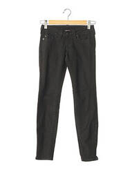 Jeans coupe slim slim taille basse noir TRUE RELIGION femme