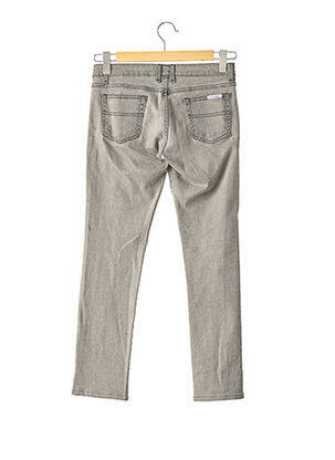 Pantalon 7/8 stretch taille basse gris SASS & BIDE femme