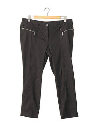 Pantacourt stretch taille normale noir STEHMANN femme