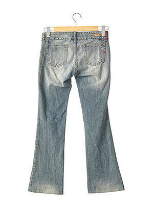 Jeans bootcut sélection denim taille basse bleu COOLOVER femme